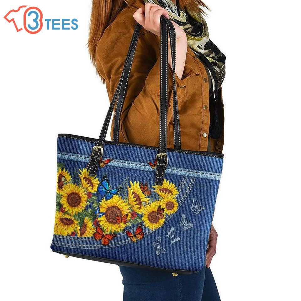 butterfly-sunflower-leather-bag-butterfly-sunflower-lover-leather-bag-p115867308-3-1
