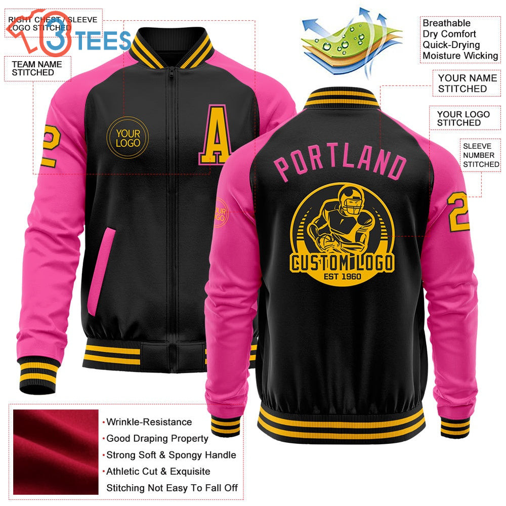 custom-black-goldpink-bomber-varsity-letterman-two-tone-zipper-jacket-custom-made-letterman-jackets-zip-baseball-jackets-3674-4-1