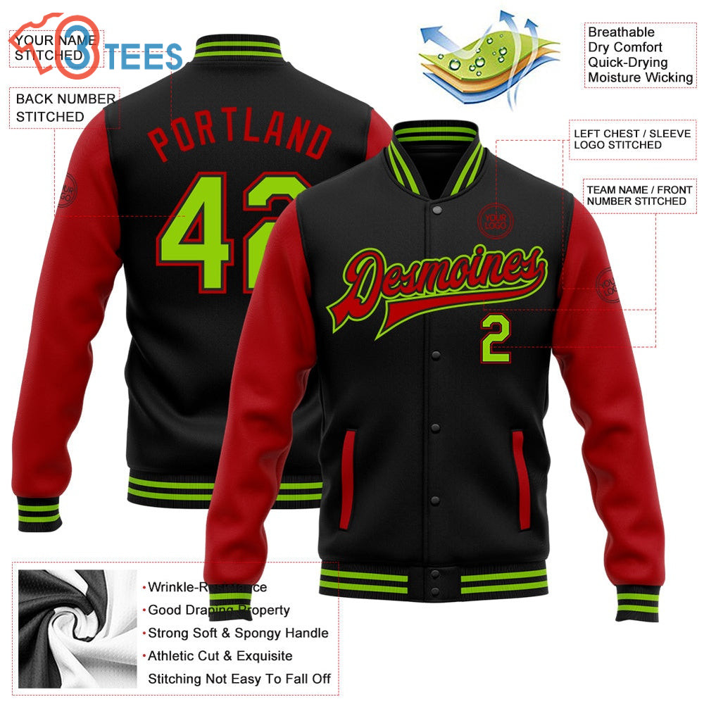 custom-black-neon-greenred-bomber-fullsnap-varsity-letterman-two-tone-jacket-mens-womens-varsity-jacket-baseball-jackets-6860-4-1