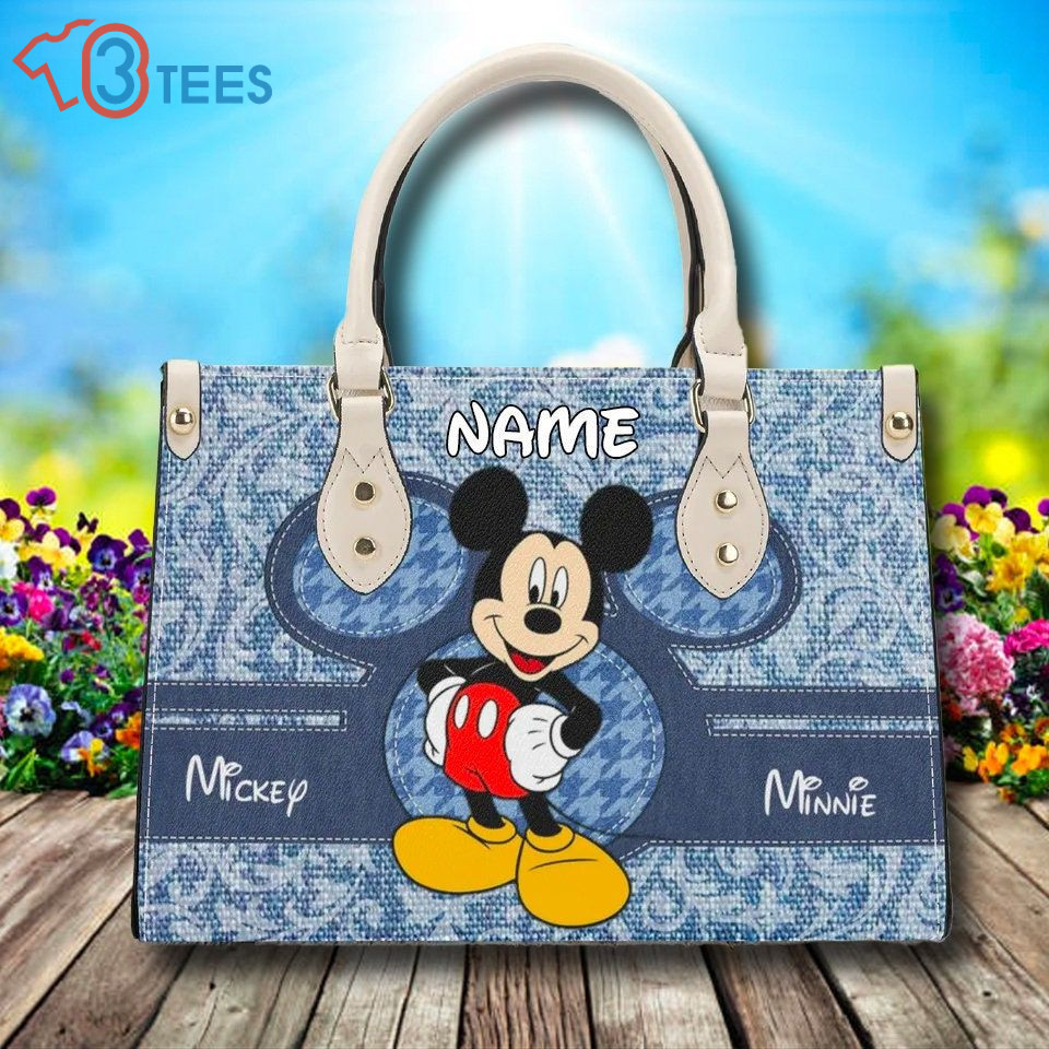 Funny Mouse Leather Bag, Mouse Bag, Cartoon Leather  B6125