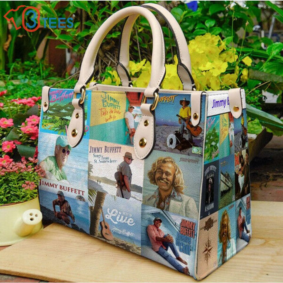 Jimmy Buffett Leather Bag  B5941