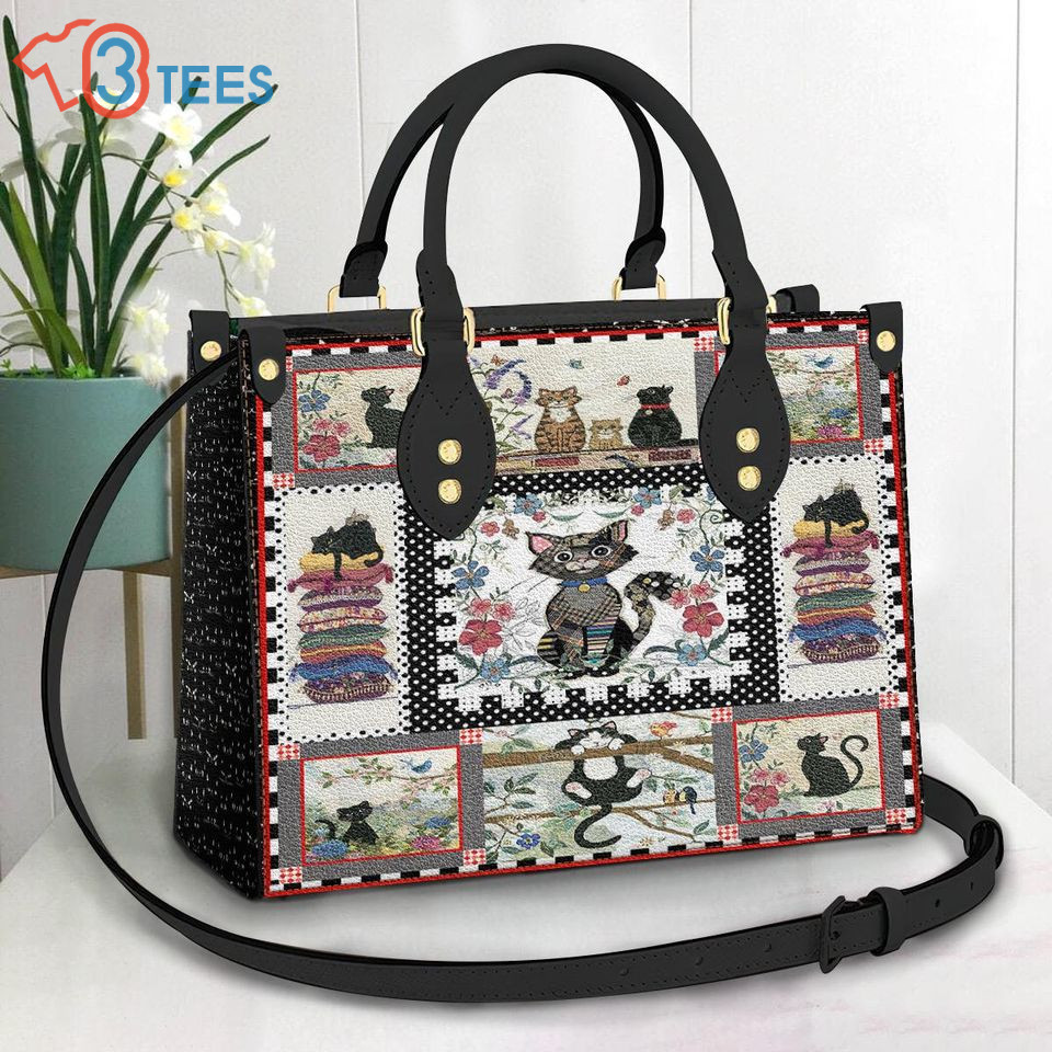 Lovely Cat Leather Bag  B5969